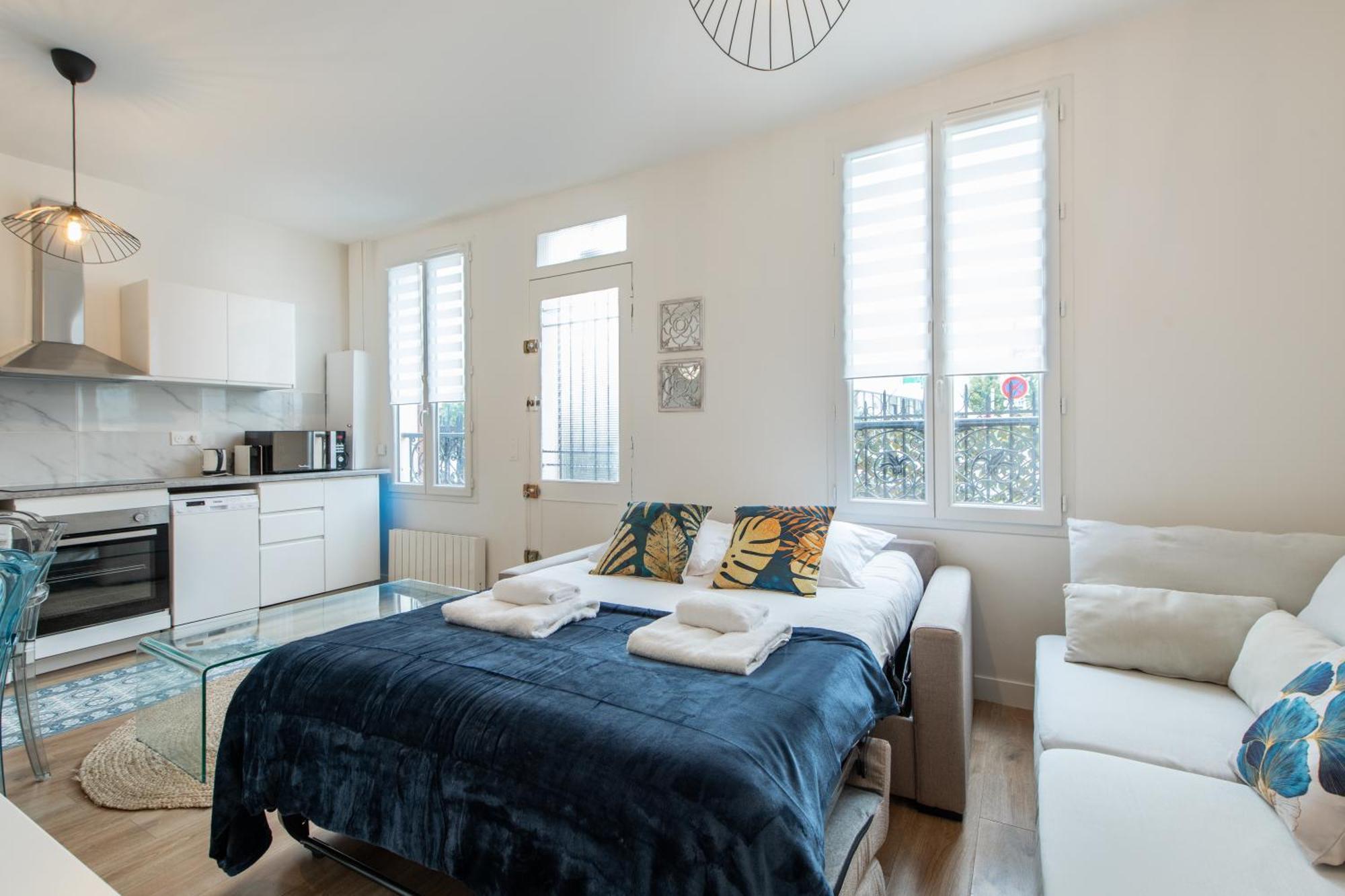 Spacious And Bright 2-Bedroom Large Apartment Very Close To Paris - Near Metro Boulogne-Billancourt Luaran gambar