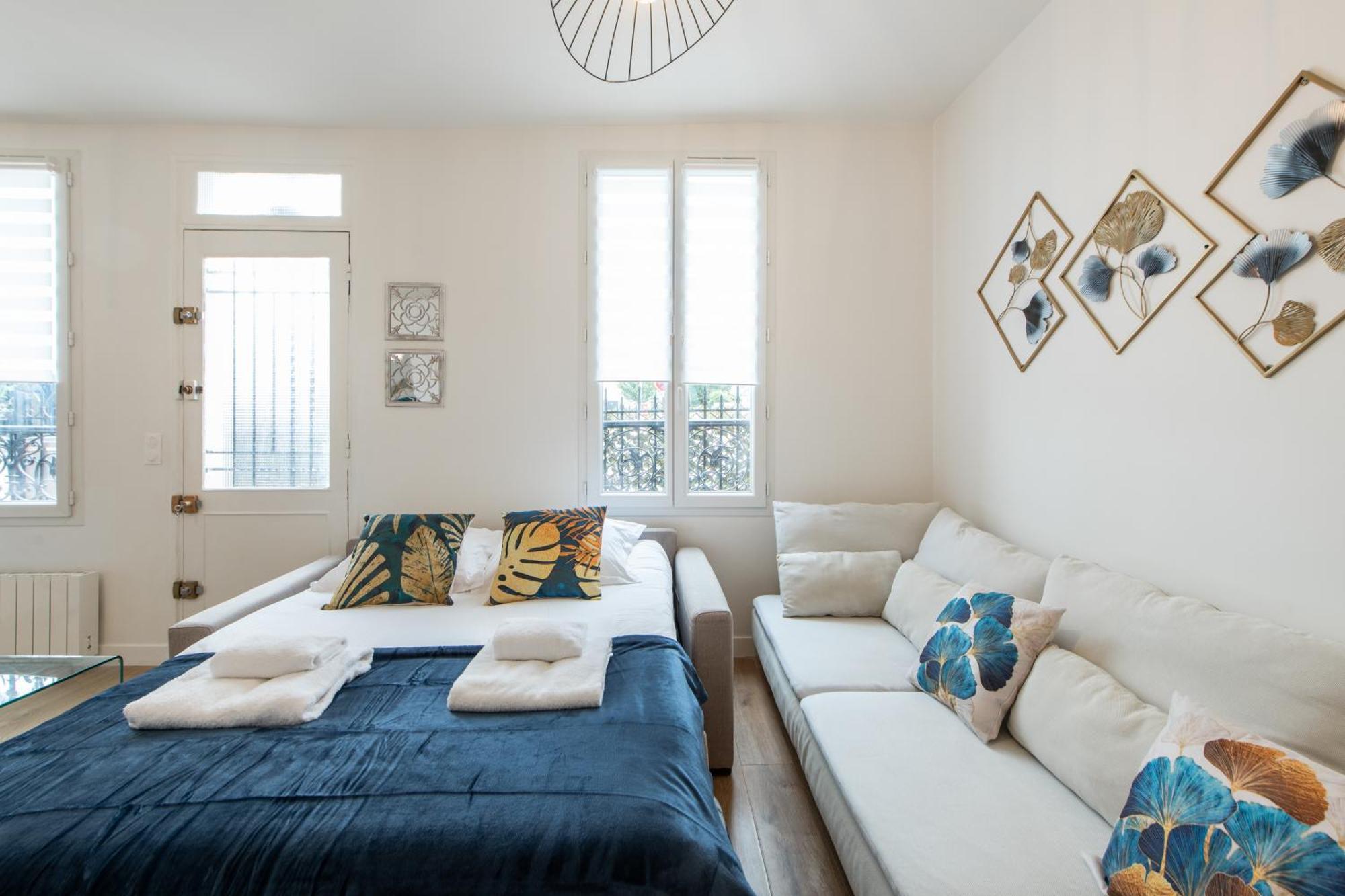 Spacious And Bright 2-Bedroom Large Apartment Very Close To Paris - Near Metro Boulogne-Billancourt Luaran gambar