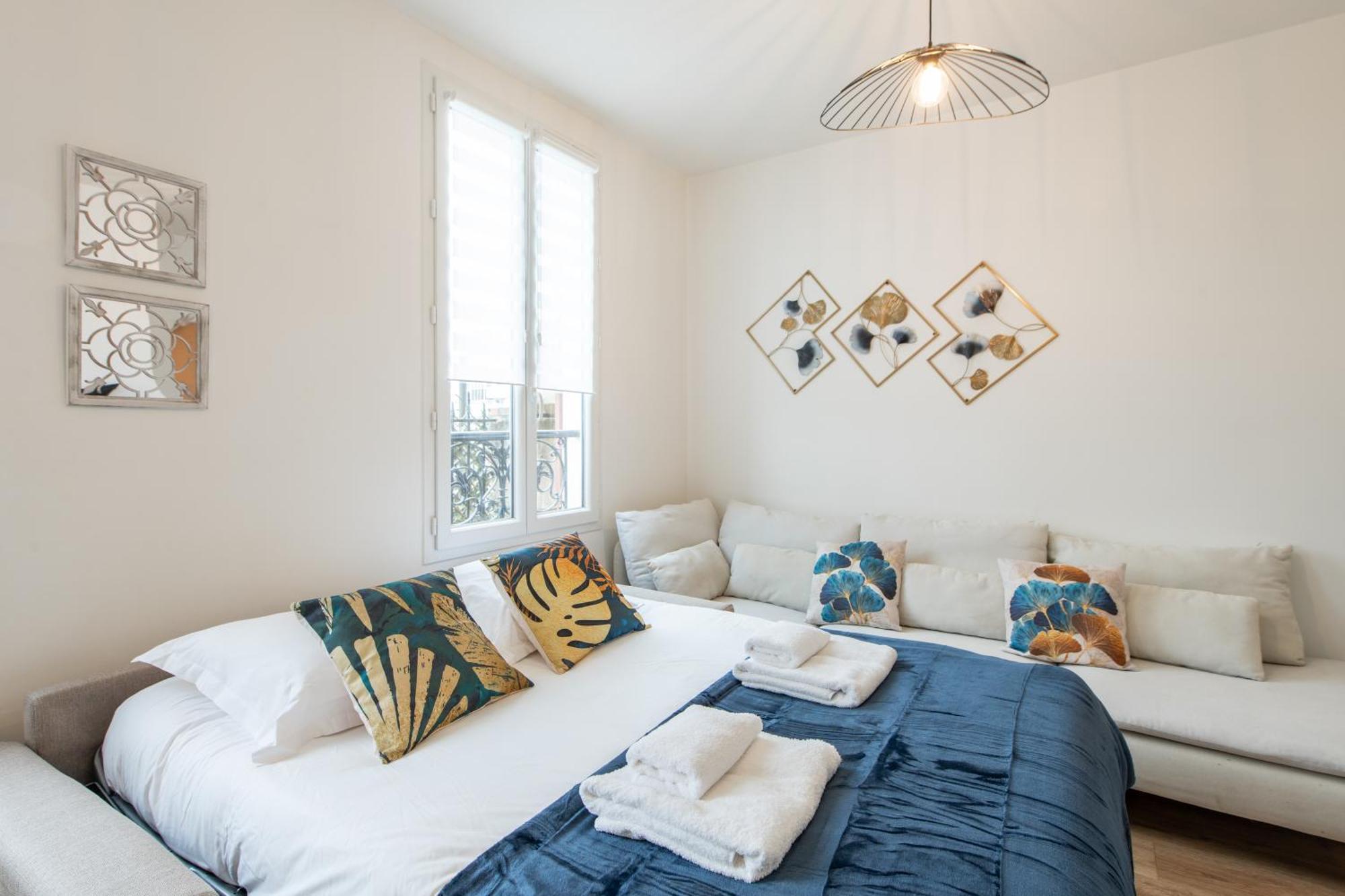 Spacious And Bright 2-Bedroom Large Apartment Very Close To Paris - Near Metro Boulogne-Billancourt Luaran gambar