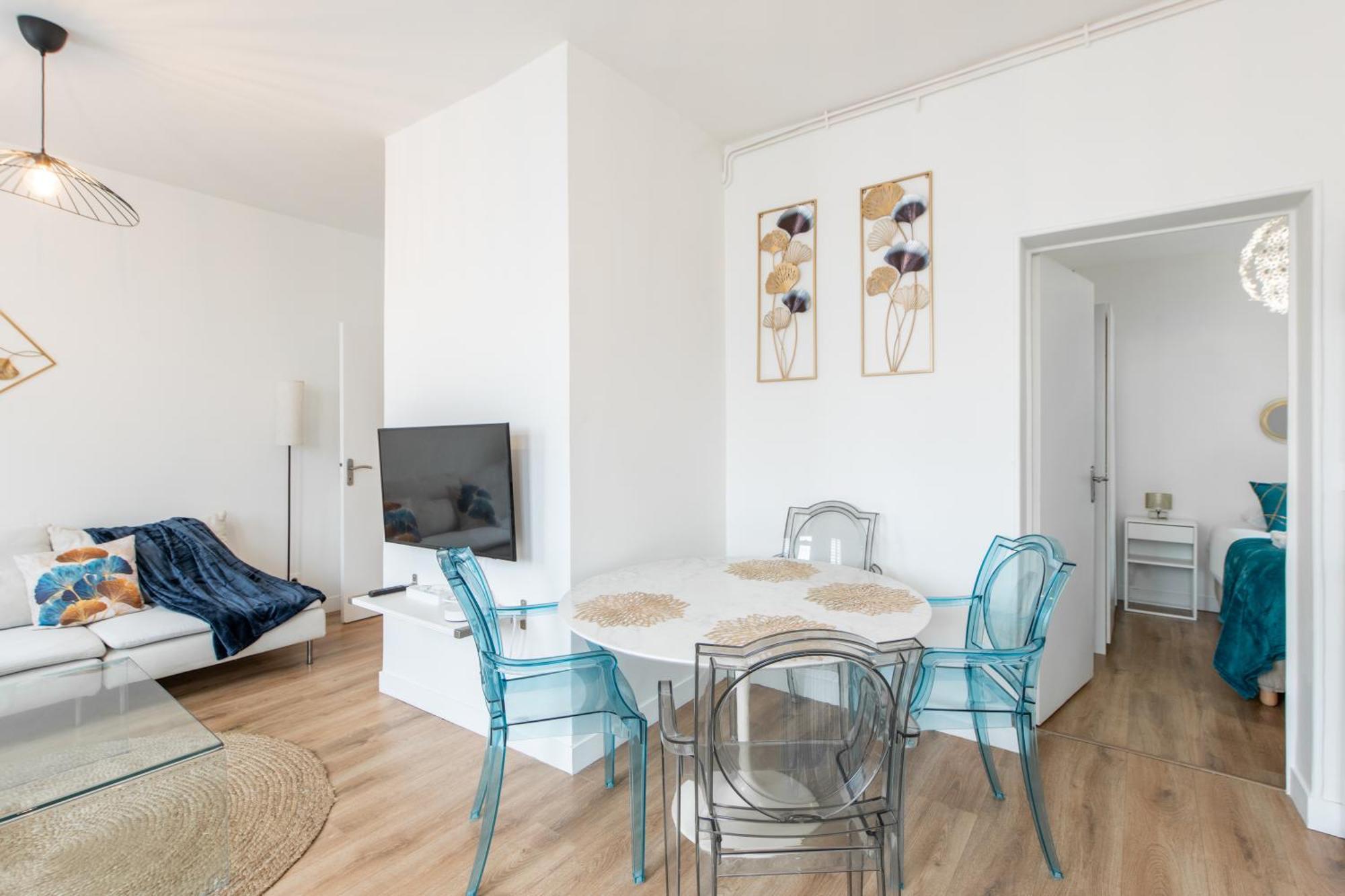 Spacious And Bright 2-Bedroom Large Apartment Very Close To Paris - Near Metro Boulogne-Billancourt Luaran gambar
