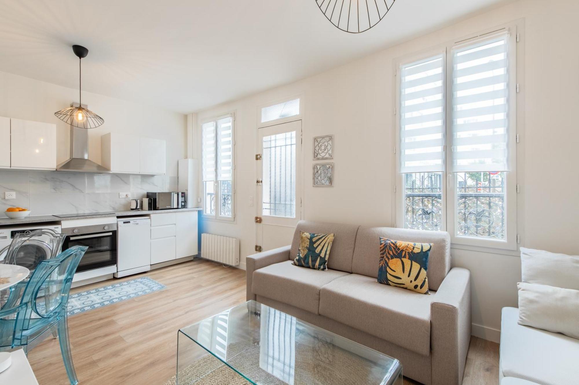 Spacious And Bright 2-Bedroom Large Apartment Very Close To Paris - Near Metro Boulogne-Billancourt Luaran gambar